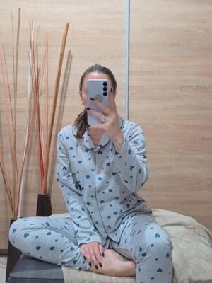 Πιτζάμα BUTTON UP GR