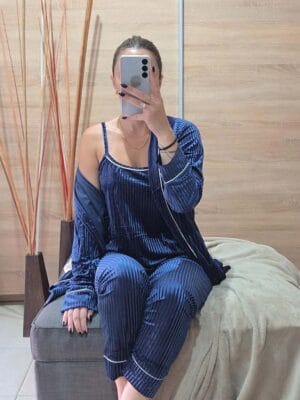 Πιτζάμα LUXURY LIFE BL