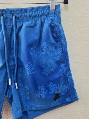 Men's Sky Blue Magic Print Swimwear
